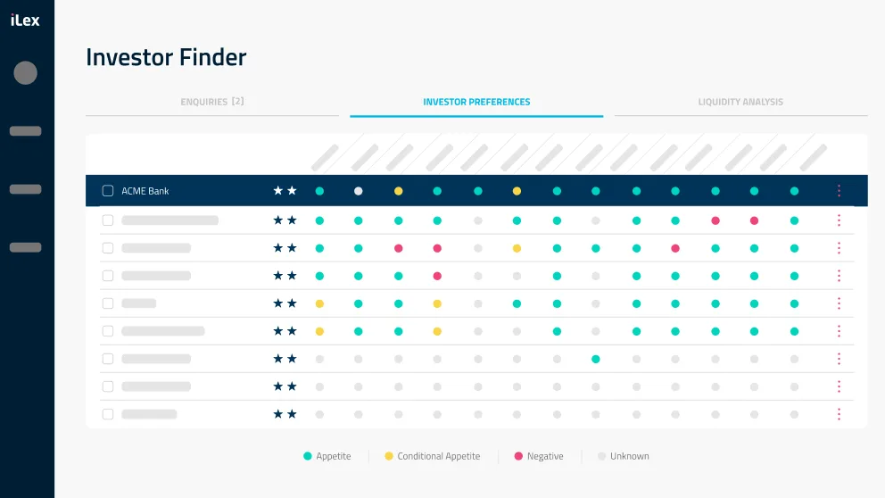 iLex — screenshot of the product